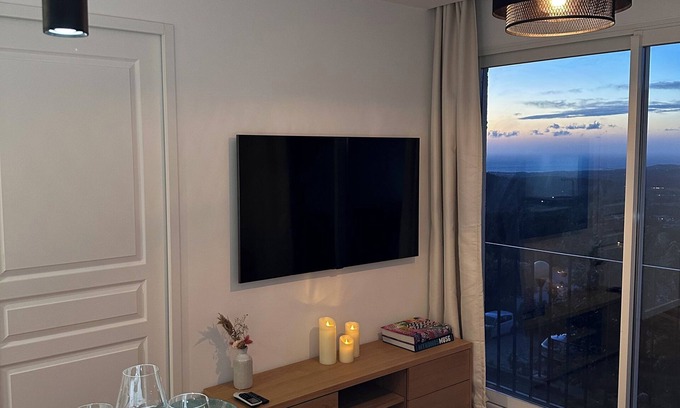 Calenzana Apartment | Modern Poolside Apartment Near Land and Sea for Families