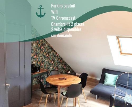 Saint-Ideuc Apartment | Cozy 1-Bedroom Apartment in Saint-Malo - Rated 8.6/10