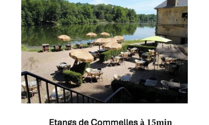 Luzarches Apartment | Perfect Retreat Near Parc Astérix and CDG, 10/10 Rating