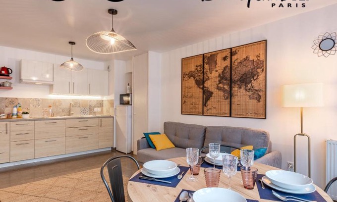 Coupvray Apartment | Family-Approved Appartement Cosy Near Disney Parks