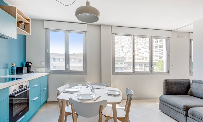 Moliere Vauban Apartment | Top-Rated Appartement Cyan - Welkeys with Great Amenities