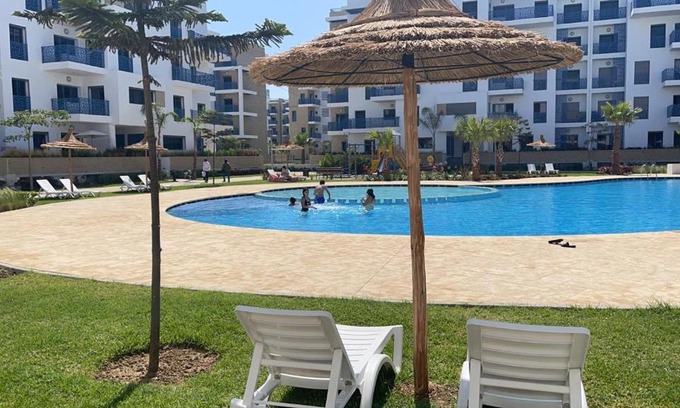 Martil Apartment | Luxury Apartment with Pool, Steps from the Beach
