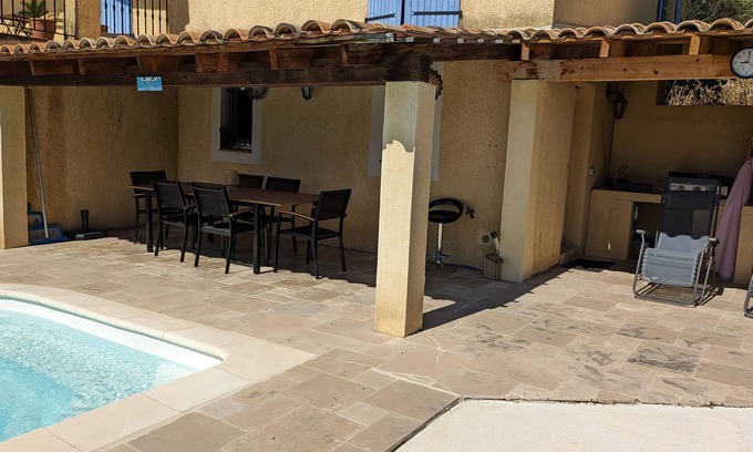 Draguignan Apartment | Beautiful Villa Apartment with Terrace and Scenic Views