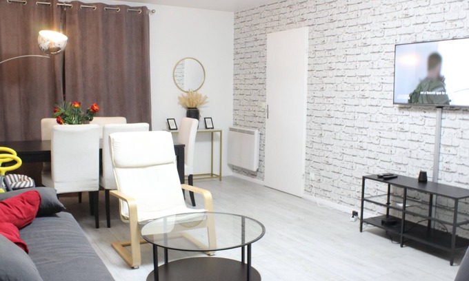 Courcouronnes Apartment | Cozy 2-Bedroom Apartment Near Orly with Family Amenities