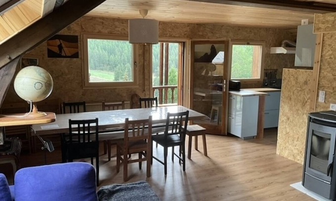 Molines-en-Queyras Apartment | Comfortable 2nd Floor Apartment in Family Chalet