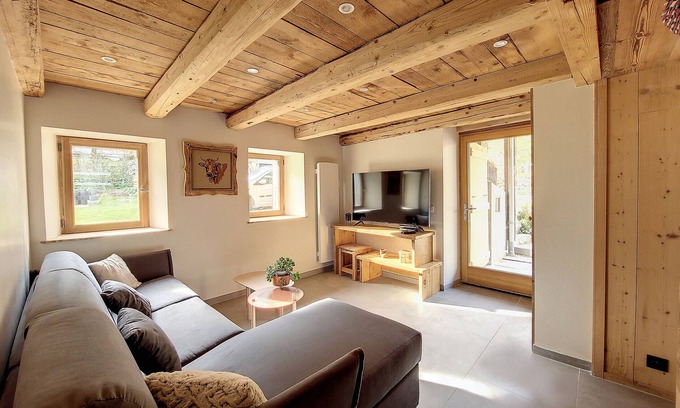 Saint-Jean-dʼAulps Apartment | Top-Rated Appartement Chez Henri with Family-Friendly Amenities