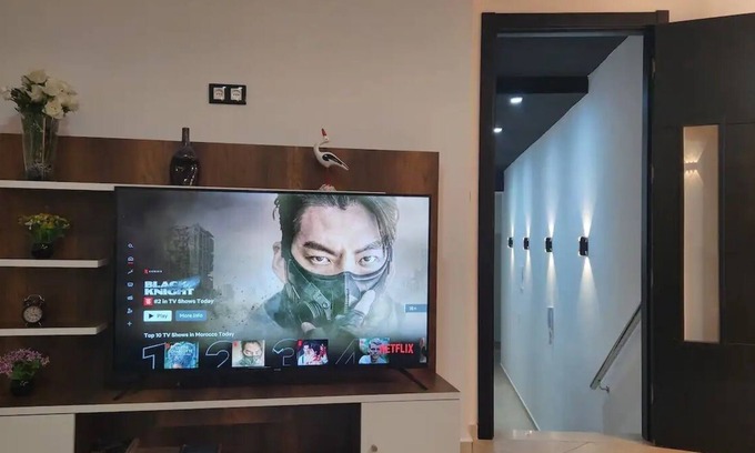 Tetouan Apartment | Appartement Idéal: Proximité Ajanif, Confort et Élégance Wifi Fibre Netflix Iptv