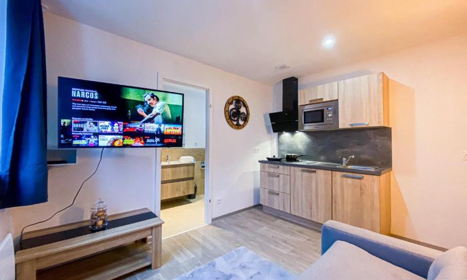 Morteau Apartment | Inviting Appartement Le Majestudio: Family-Friendly Stay