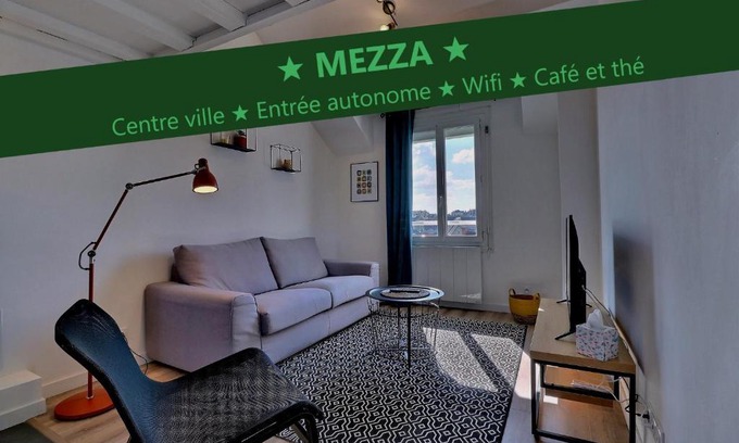 Vitre Apartment | Family-Friendly Appartement "MEZZA" in Vitré's Heart