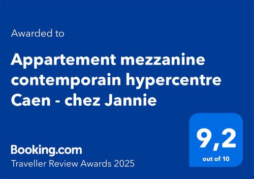 Saint-Jean Apartment | Contemporary Mezzanine Apartment in Central Caen - chez Jannie