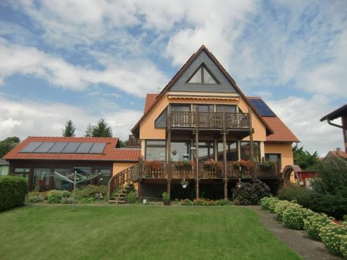 Radewege Apartment | Spacious Vacation Apartment in Radewege with Private Balcony