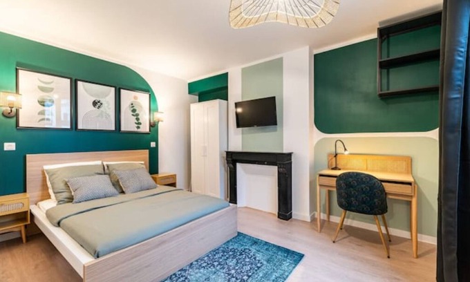 Quartier Grammont Apartment | Modern Apartment with Free Parking & Family-Friendly Amenities
