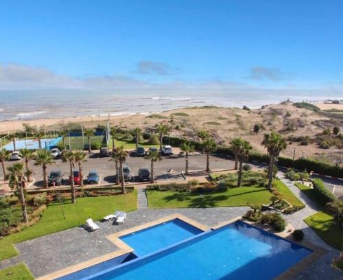 Soualem Trifiya Apartment | Beachfront Appartement Tamaris with Private Pool & Restaurant