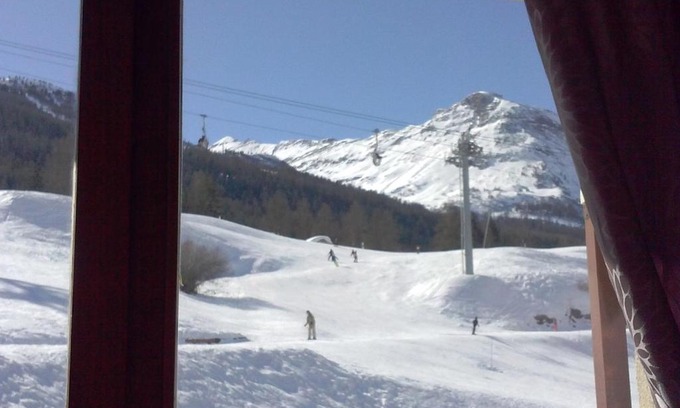 Lanslevillard Apartment | Cozy Apartment for 4 with South-Facing Balcony in Val Cenis