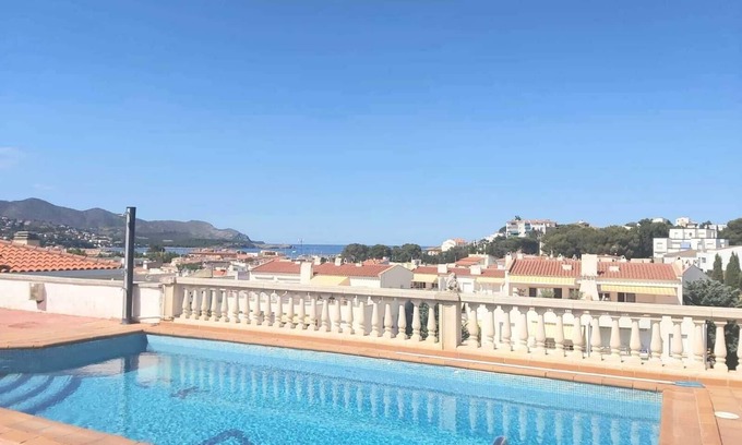 Llanca Apartment | Cozy Apartment with Pool, Terrace Near Farella Beach