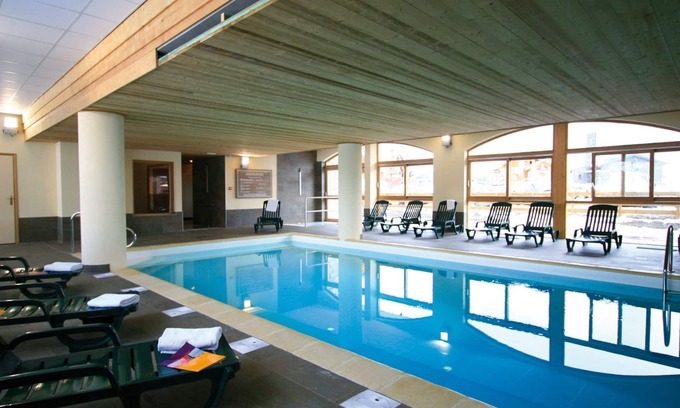 La Toussuire Condo | Cozy Apartment Near the Slopes with Pool & Spa Amenities