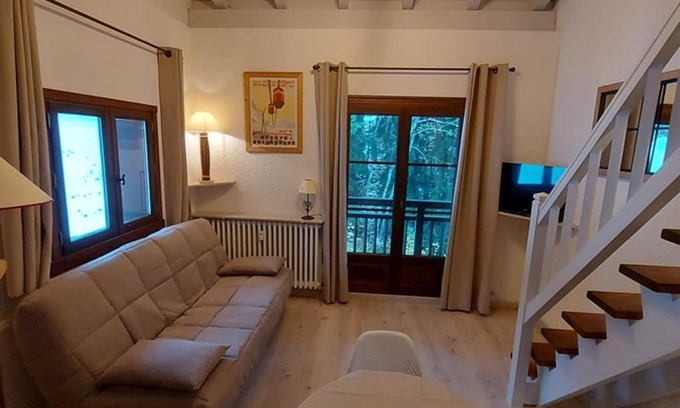 Crest-Voland Apartment | Cozy Apartment by the Slopes with Mezzanine and Great Views