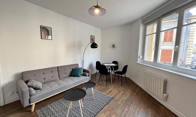 Sedan Apartment | Comfortable Appartement Rubis for Two in Sedan
