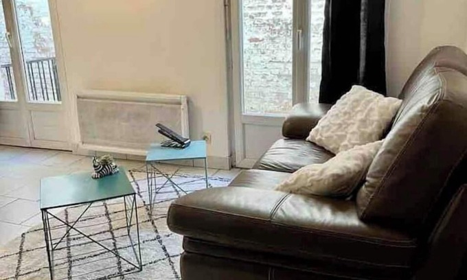 Anatole France Danton Apartment | Convenient Apartment Near the Train Station for Families