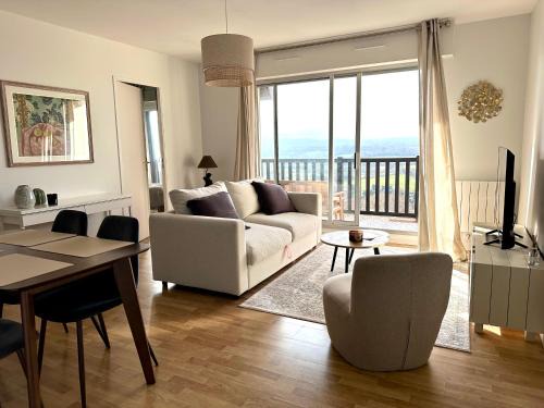 Blonville-sur-Mer Apartment | Seaside Apartment with Terrace and Countryside Views