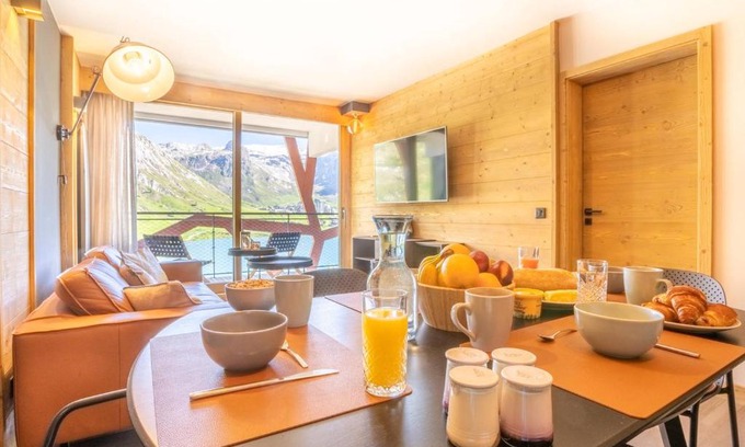 Tignes le Lac Apartment | Family-Friendly Appartement Tignes - Perfect for 5 Guests