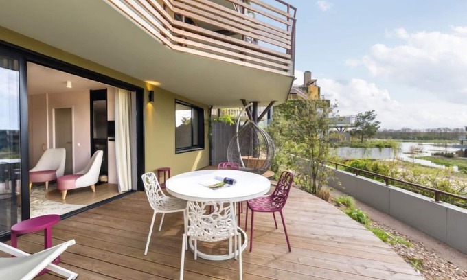 Bailly-Romainvilliers Apartment | Indulge in Appartement VIP by Interhome with Pool & Spa