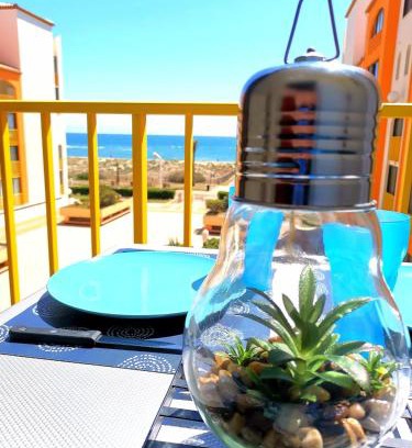 Le Barcares Apartment | Oceanfront Apartment with Direct Beach Access for 4 Guests