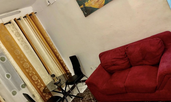 Douala Apartment | Cozy One-Bedroom Apartment with Shower in Bonamoussadi