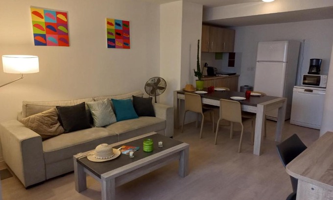 Saint-Mathieu Apartment | Family-Friendly Apparteo Perpignan with Great Amenities