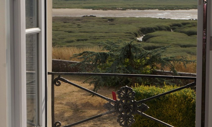 Portbail Apartment | Ocean View Apartment for Two with Pool and Breakfast