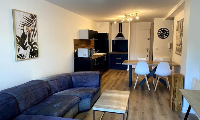 Argeles Plage Apartment | Oceanfront APPT F3: Family-Friendly Stay Near the Beach