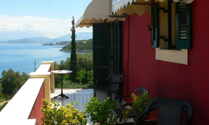 Apraos Bed & Breakfast | Apraos Bay Hotel In Kalamaki Beach, a nice view over the whole Apraos Bay.