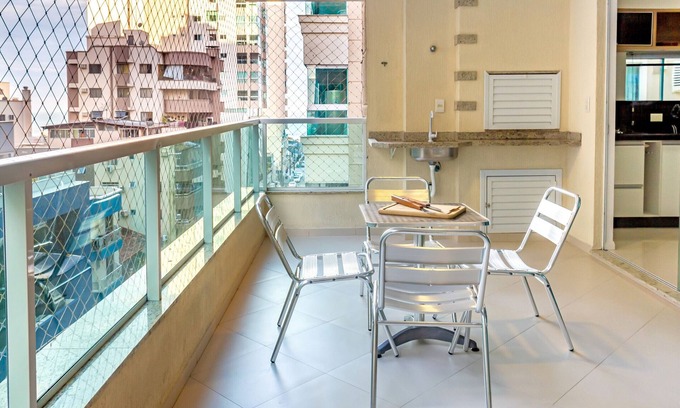 Andorinha Apartment | Apt 3R w/ bath, 150m from the beach, Itapema N1188