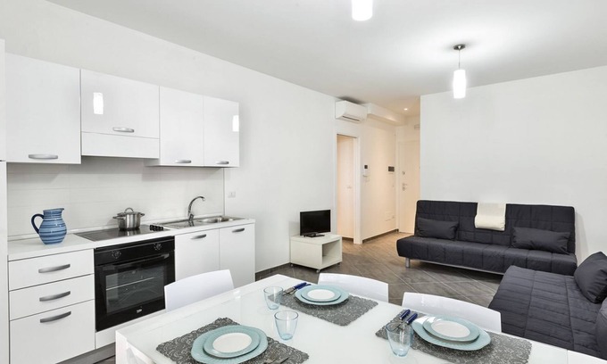 Otranto Apartment | Charming Bay of Otranto: Family-Friendly Two-Room Retreat