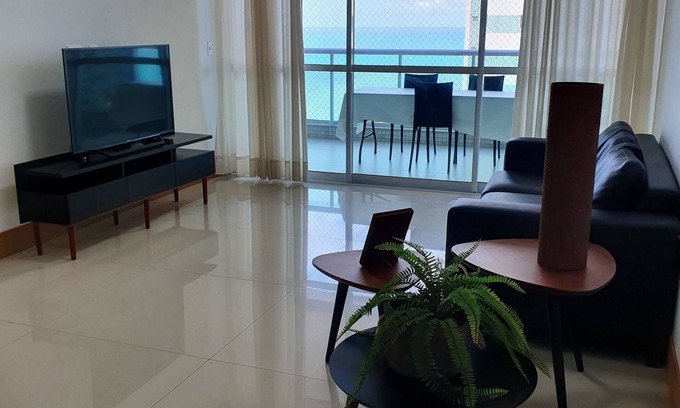 Cruz das Almas Apartment | Seafront Apartment: Ideal for Families, Pets Welcome!