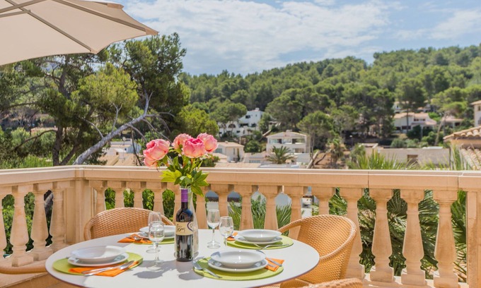 Cala San Vicente Apartment | Stylish APT. DIADORA with Ocean Views & Communal Pool