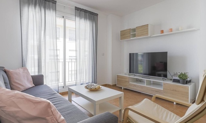 La Algaba Apartment | Bright 2-Bedroom Apartment in La Algaba for Families