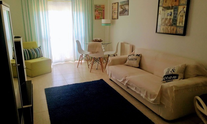 Alvor Apartment | Oceanfront Escape: Apt T1 with Spa & Stunning Views