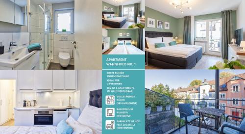 Bayreuth Apartment | Relaxing Apt Wahnfried Nr1: Central Stay with Kitchen & Balcony