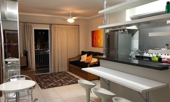 Subsetor Sul - 5 Apartment | Exceptional 1 Bedroom Apartment Near UNIP & Ribeirão Shopping