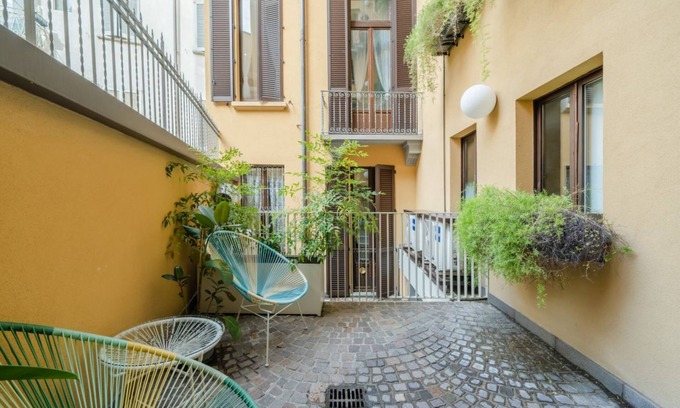 Magenta Apartment | Unique 2-Level Apartment with Balcony in Milan-Centre