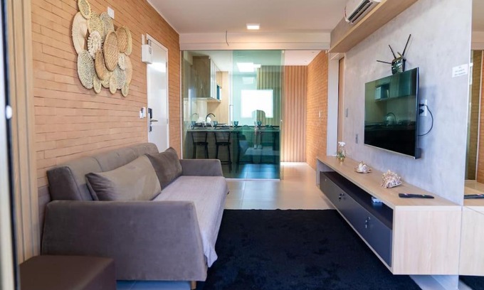 Praia do Frances Apartment | Elegant 2-Suite Oceanfront Retreat with Pool & Elevator