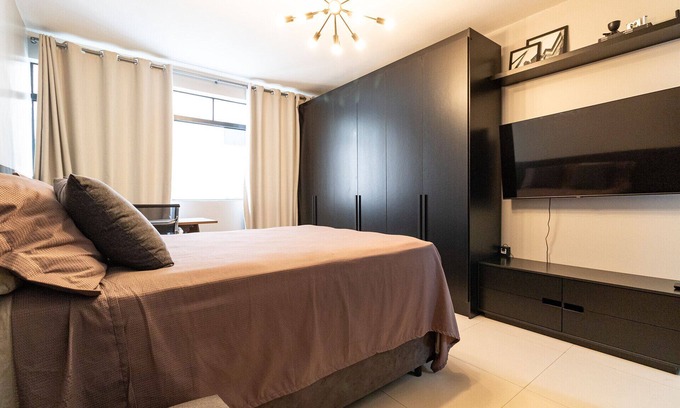 Cerqueira Cesar Apartment | Cozy Apartment with Wi-Fi near MASP in Jardim Paulista