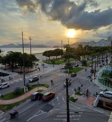 Embare Apartment | Ocean View Oasis: Private Beach Retreat in Santos