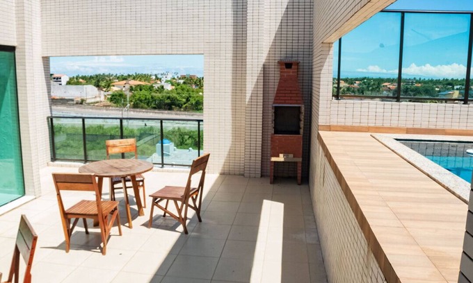 Marechal Deodoro Apartment | Relaxing Getaway with Pool and Wi-Fi at Praia do Francês