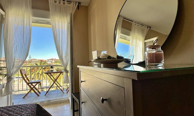 Noja Apartment | Relaxing Retreat at Los Girasoles: Garden & BBQ Included