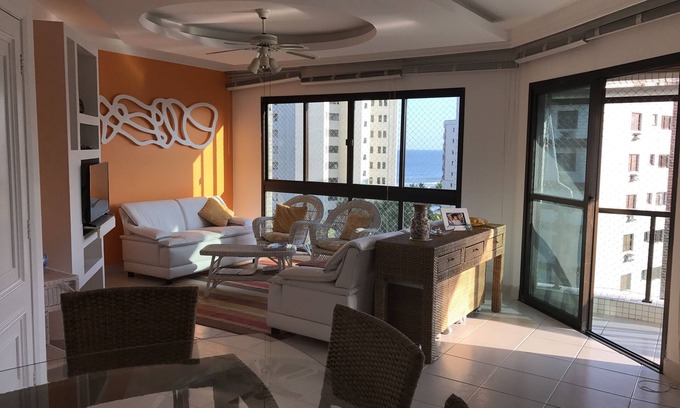 Riviera de Sao Lourenco Apartment | Cozy 4-Bedroom Retreat with Pool and Ocean Views