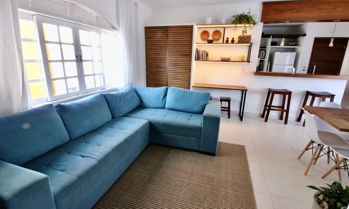 Acarau Apartment | Stylish Apartment with Garage, A/C, Steps from Tenório Beach