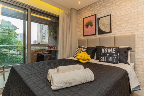 Brooklin Paulista Apartment | Apto Luxo com Varanda e Ar no Brooklin SP