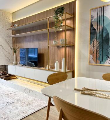 Carniel Apartment | Modern Apartment with Pool and Fireplace in Gramado